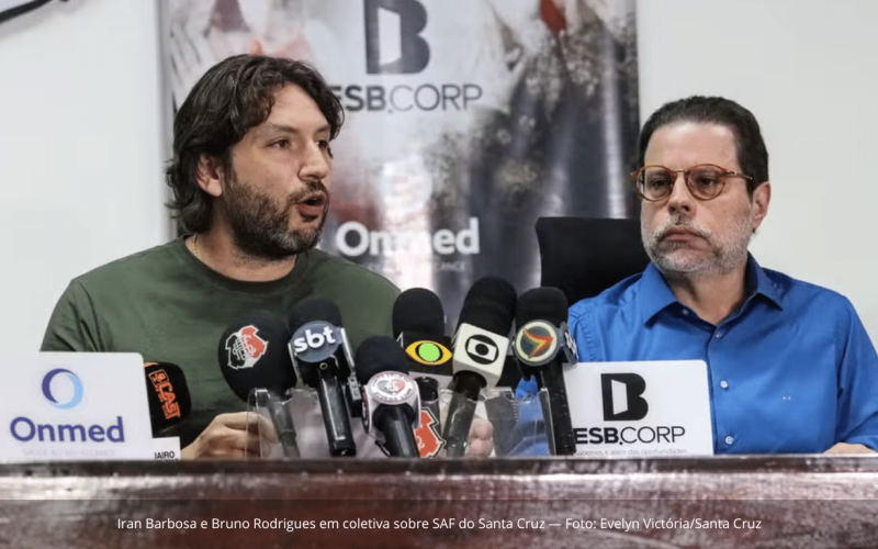Santa Cruz negocia aporte antecipado com investidores da SAF para reformular elenco visando a Série C