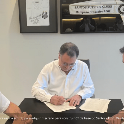 Santos adquire área de 700 mil m² e promete novo CT para a base