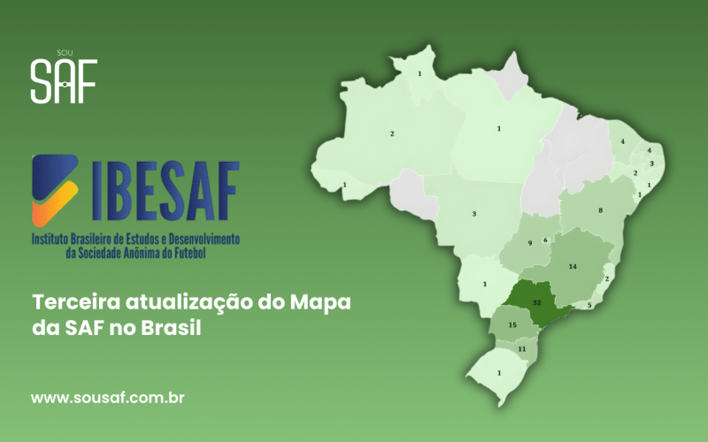 Terceira atualização do Mapa da SAF no Brasil