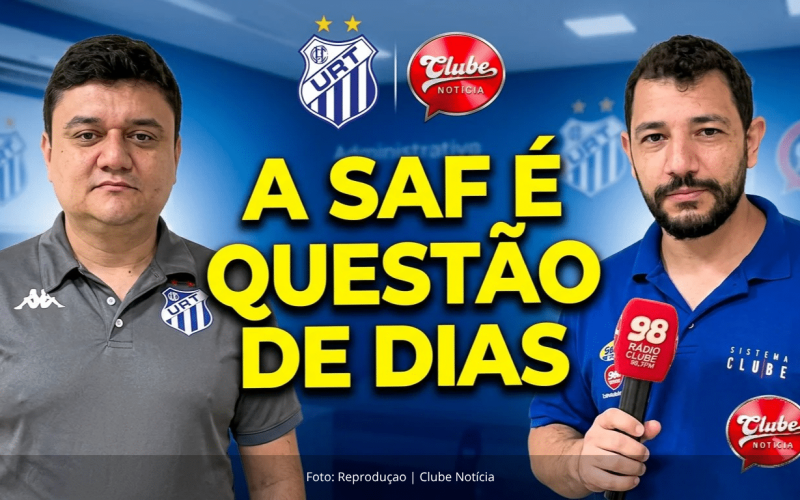 URT: tesoureiro Thiago Tavares apresenta balanço da gestão, destaca saúde financeira e projeta virada de chave com a SAF