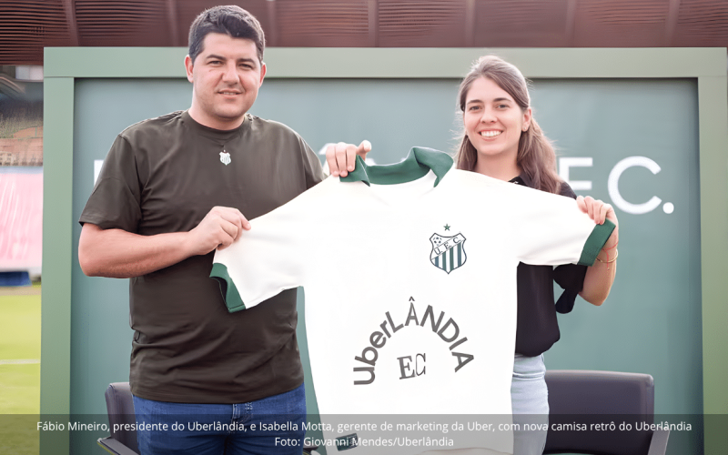 Uberlândia SAF firma naming rights com Uber e altera identidade visual para Série D