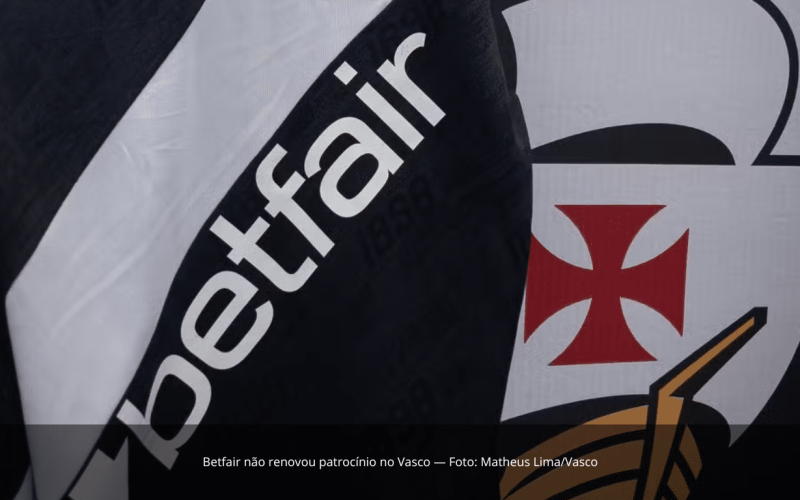 Vasco busca novo patrocinador máster após não renovação da Betfair