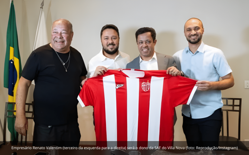 Villa Nova aprova SAF e escolhe proposta de Renato Valentim